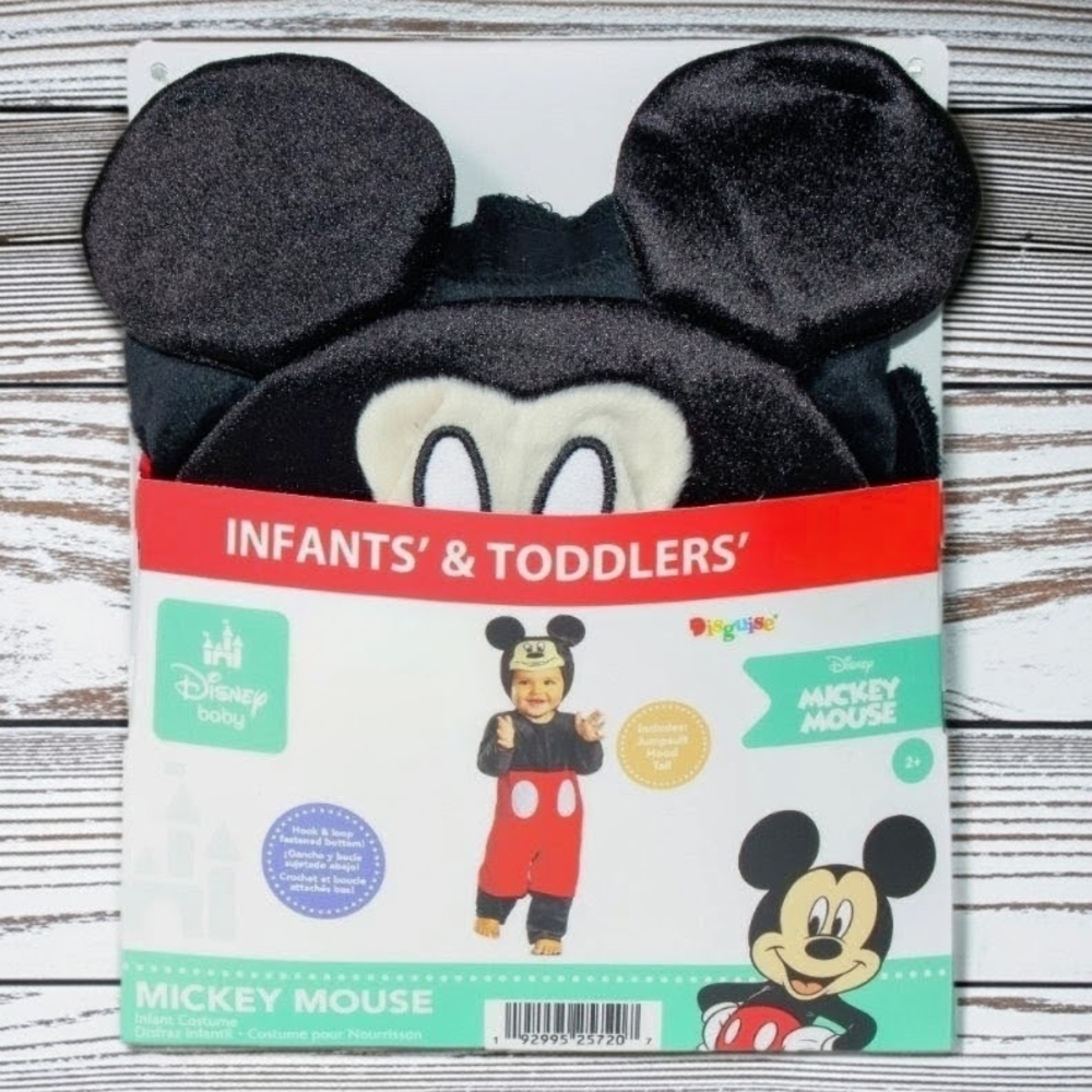 Disguise Mickey Mouse Custom Dress Up Playtime Birthday Holiday Gift Disney Baby - Picture 4 of 9